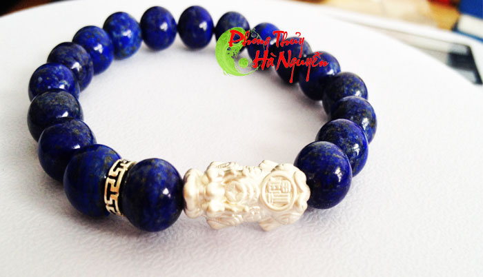 vòng tay đá phong thủy laspit lazuli